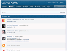 Tablet Screenshot of forums.gamemag.ru